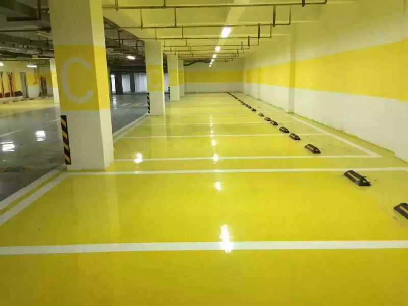 湖南高速公路地下停車場-地坪漆